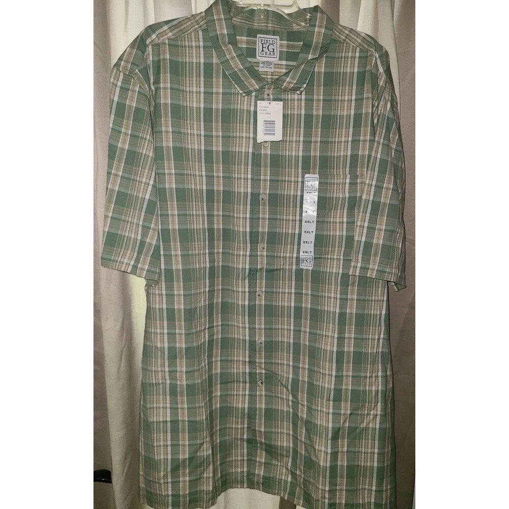 Lot of 2 Mens Tall 2XL (1) Field Gear Shirt NWT + (1) Nike Golf Fit Dry 2XL Tall